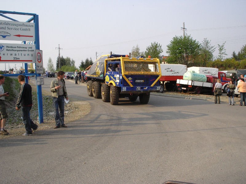 Truck Trial Tatra T813 beim Werdauer Nutzfahrzeugtreffen 2006