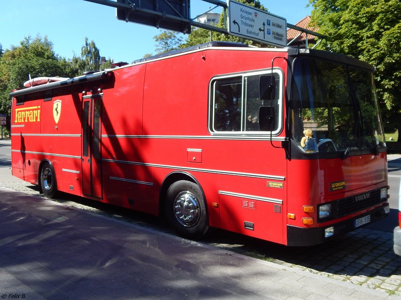 Volvo Mit Kiitokori Aufbau Als Wohnmobil In Stralsund Am 09 07 2017 Fahrzeugbilder De