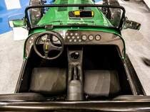Caterham Se7en (Innenraumaufnahme), gesehem auf dem Auto Zürich 2014