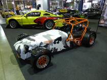 Caterham Super Seven auf der International Motor Show in Luxemburg, aufgenommen am 23.11.2013