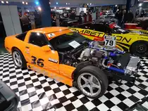 Chevrolet Corvette C4 auf der International Motor Show in Luxemburg, aufgenommen am 24.11.2013