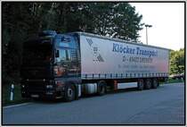 530PS im schatten: MAN TGA 18.530 auf dem Rastplatz Sauerland-West am 08.09.2008.