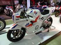 Honda CBR 600 auf der International Motor Show in Luxemburg, aufgenommen am 23.11.2013