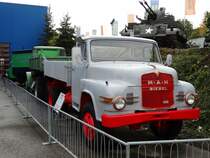 Ein alter MAN Diesel am 11.11.14 im Technik Museum Sinsheim 