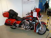 Harley-Davidson Ultra Classic Electra Glide auf der International Motor Show in Luxemburg, aufgenommen am 25.11.2012