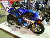 Yamaha YZF R1 auf der International Motor Show in Luxemburg, aufgenommen am 23.11.2013