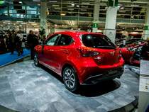 Der neue Mazda 2 (ab 2015) fotografiert auf dem Auto Zürich 2014.