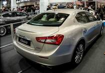 Maserati Ghibli (Rückansciht) auf dem Auto Zürich 2014