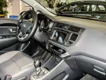 Interieur des Kia Rio. Foto: Auto Zürich 2014