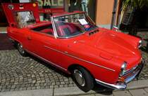 NSU Spider, erstes Serienauto weltweit mit Wankelmotor, 500ccm und 50PS, Baujahr 1967, Waldkircher Sonntag, Juli 2014