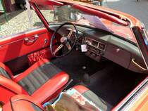 NSU Spider, Blick in den Innenraum, Waldkircher Sonntag, Juli 2014