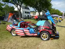 Chevrolet Corvette C4 auf dem US-Car-Treffen in Stadtbredimus (Lux.) am 06.07.2014