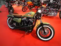 Harley-Davidson XL 1200X Forty Eight auf der International Motor Show in Luxemburg, aufgenommen am 25.11.2012