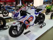 Honda CBR 600 RR auf der International Motor Show in Luxemburg, aufgenommen am 23.11.2013