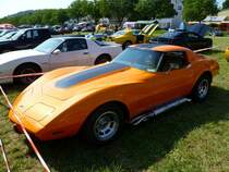 Chevrolet Corvette C3 L-82 Stingray, US-Car-Treffen in Stadtbredimus (Lux.) am 07.07.2013
