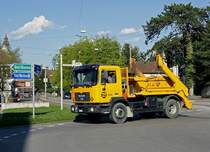 MAN: MAN WELAKI Muldenkipper in Solothurn am 7. April 2011.
Foto: Walter Ruetsch