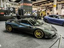 Ferrari 458 Italia von Novitec. Foto: Auto Zürich 2014