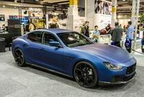 Maserati Quattroporte von Novitec. Foto: Auto Zürich 2014