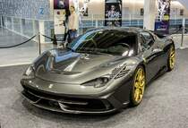 Ferrari 458 Italia von Novitec. Foto: Auto Zürich 2014