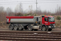 Mercedes LKW in Duisburg-Bissingheim 3.12.2014