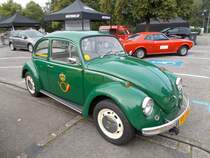 VW Käfer bei der Vintage Cars & Bikes in Steinfort am 03.08.2014