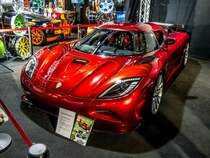 Koenigsegg Agera R, ausgestellt auf dem Auto Zürich 2014.