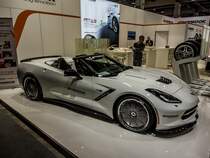 Chevrolet Corvette C7 Cabriolet, gesehen auf dem Auto Zürich 2014.