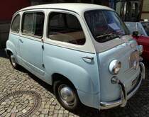 Fiat Multipla, Baujahr 1960, 4-Zyl.Motor mit 767ccm und 32PS, Waldkircher Sonntag, Juli 2014