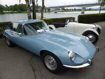 Jaguar E-Type Coupé bei den Remich Classic am 13.07.2014