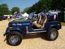 Jeep CJ-7, US-Car-Treffen in Stadtbredimus (Lux.) am 07.07.2013