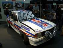 Opel Ascona 400 (Walter Röhrl / Christian Geistdörfer) auf der International Motor Show in Luxembourg am 25.11.2012