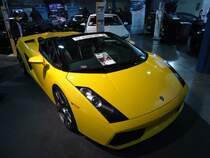 Lamborghini Gallardo Spyder auf der International Motor Show in Luxembourg am 25.11.2012