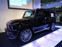 Brabus G 800 auf der International Motor Show in Luxembourg am 13.12.2014