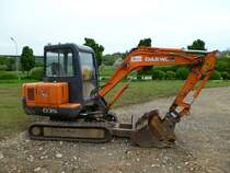 Daewoo Solar 035 abgestellt auf einem Parkplatz in Mertert (Lux.) am 16.05.2013