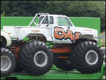 Chevrolet Monstertruck bei der Monstertruck-Show in Sassnitz am 16.08.2013
