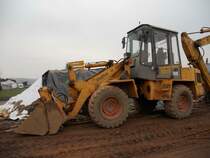 Zettelmeyer ZL 502 auf einer Baustelle in Konz am 23.01.2011