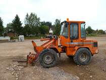 Zettelmeyer ZL 702 Serie B auf einer Baustelle in Saarburg am 20.07.2014