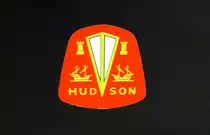Hudson Motor Car Company, Firmenlogo der US-amerikanischen Firma, bestand von 1909-57, Dez.2014