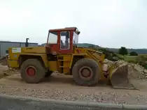Zettelmeyer ZL 2001 am 07.09.2013 auf einer Baustelle in Saarburg