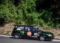Nissan Sunny, gesehen auf dem Rallye Sprint am 20.07.2014
