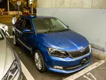 Skoda Fabia (2015-er Modelljahr). Aufnahmezeit: 08.11.2014