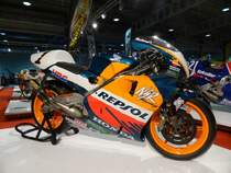 Honda NSR 500 V4 auf der International Motor Show in Luxembourg am 12.12.2014