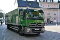 LRX 568 (Mercedes Benz Actros) steht am 17.09.2014 in Västerås.
