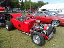 Ford Hot Rod, US-Car-Treffen in Stadtbredimus (Lux.) am 06.07.2014