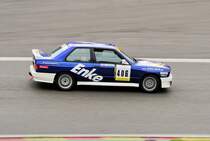 Mitzieher von Reiling / Pott auf BMW E30 M3 beim Youngtimer - Rennen am 20.07.2014, ADAC Spa Race Festival 2014.