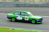 Mitzieher von Marc Gutowski auf BMW 325i, beim Youngtimer - Rennen am 20.07.2014, ADAC Spa Race Festival 2014.