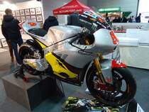 Kalex-Honda auf der International Motor Show in Luxembourg am 13.12.2014