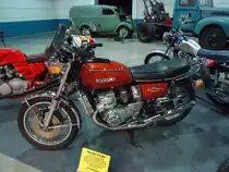 Suzuki GT 750 auf der International Motor Show in Luxembourg am 13.12.2014