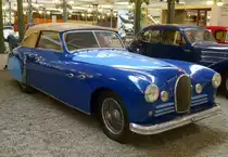 Bugatti Cabriolet Typ 57, Baujahr 1936, 8-Zyl.Motor mit 3257ccm und 135PS, Vmax.150Km/h, Automobilmuseum M�lhausen, Nov.2013