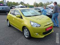 Der neue Mitsubishi Space Star auf der Automesse MG, 7.9.14